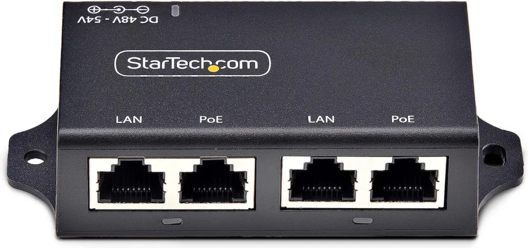 Startech AF221CE-POE-INJECTOR PoE+ Injector 30W - Zwart