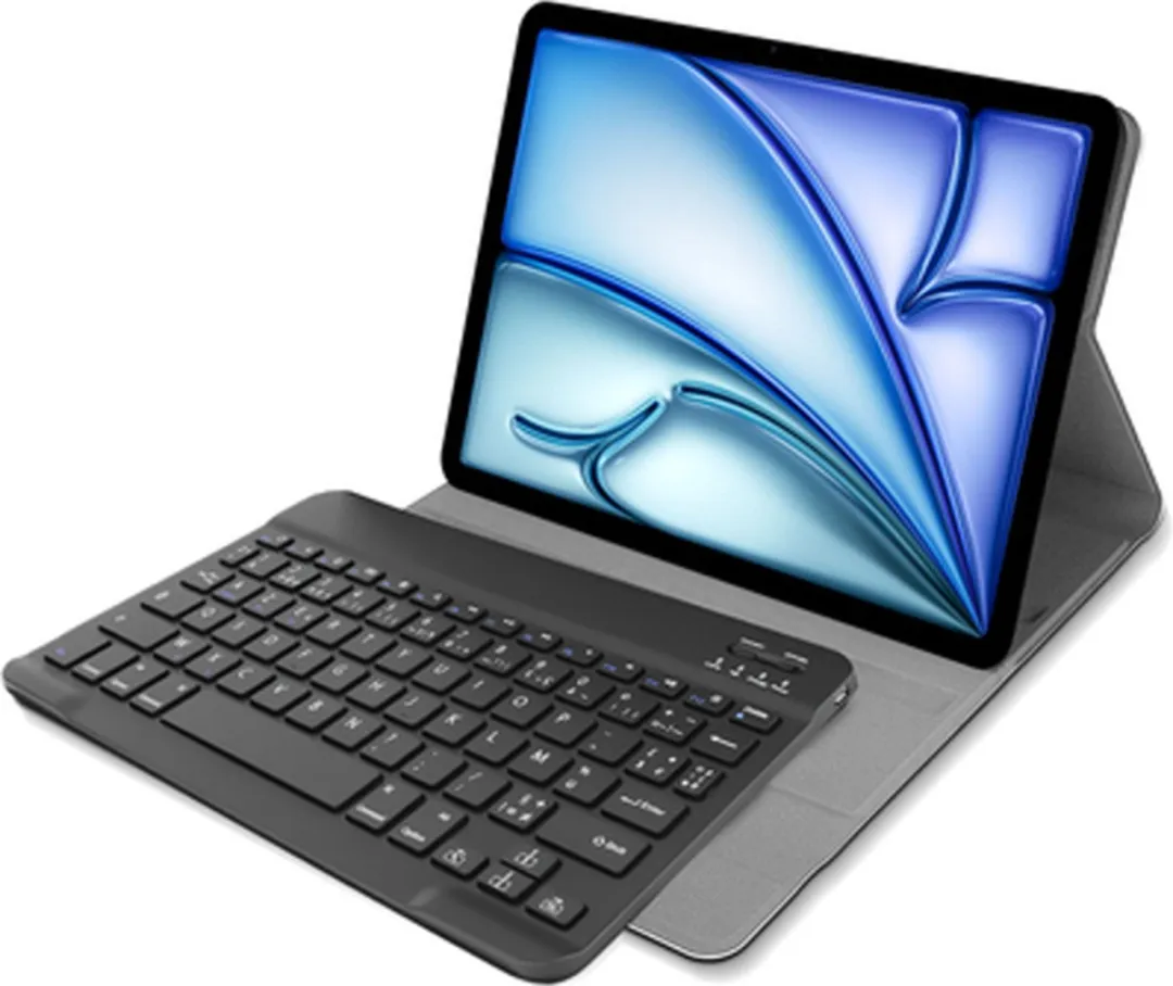 Just in Case iPad Air 10.9 2020 Hoes met Toetsenbord - AZERTY - Zwart
