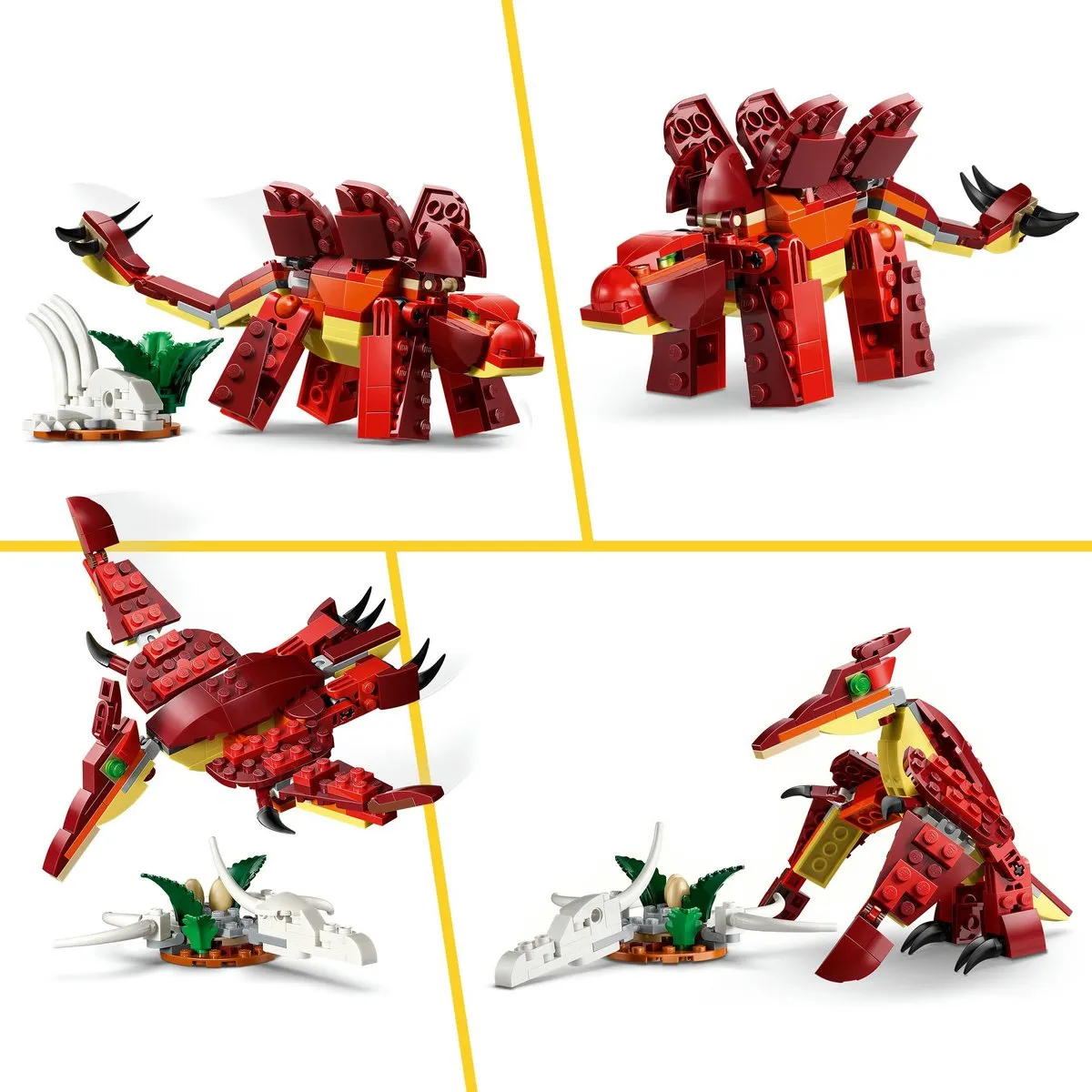 LEGO Creator 31379 Wilder Dinosaurussen 3-in-1 - Multicolor - afbeelding 6 van 6