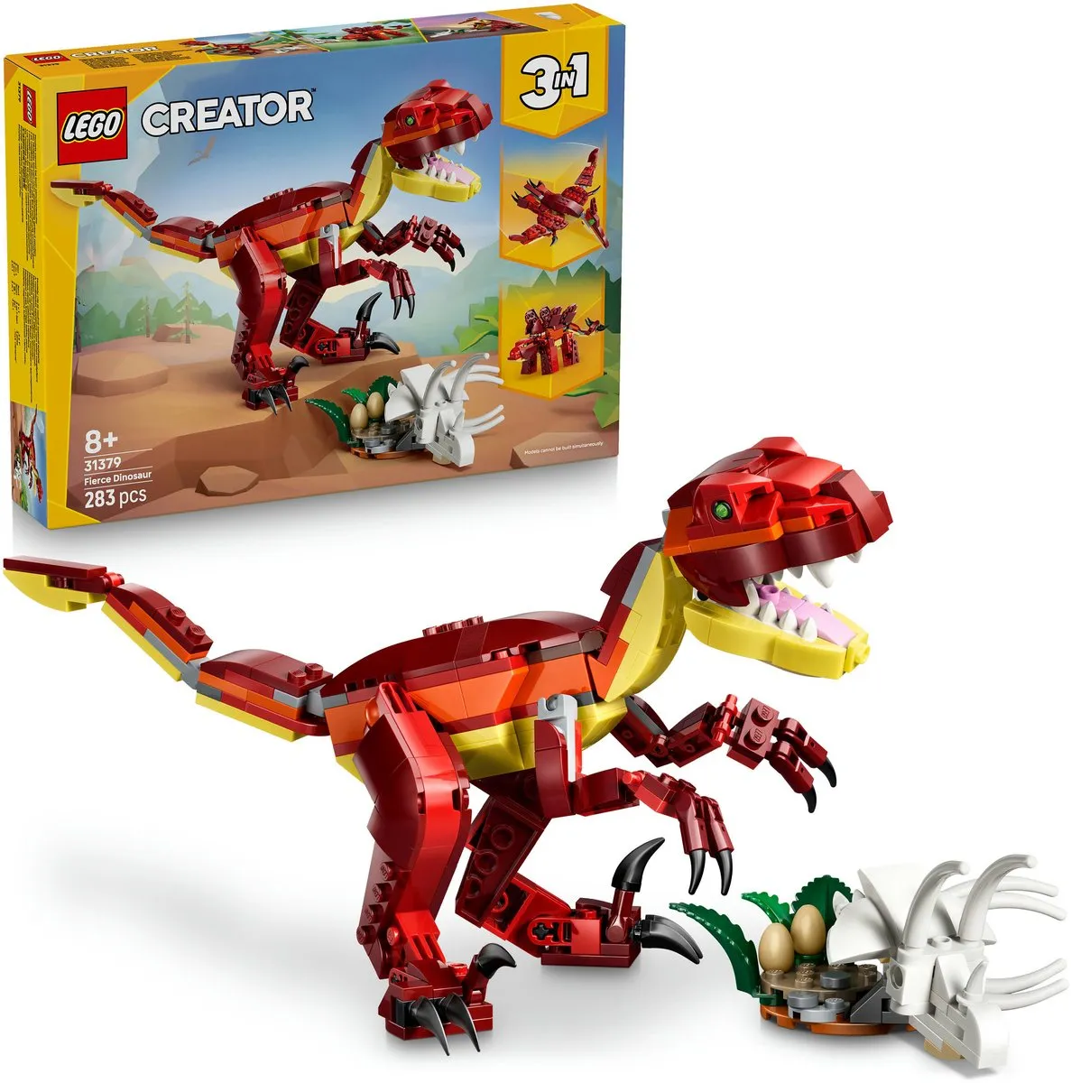 LEGO Creator 31379 Wilder Dinosaurussen 3-in-1 - Multicolor