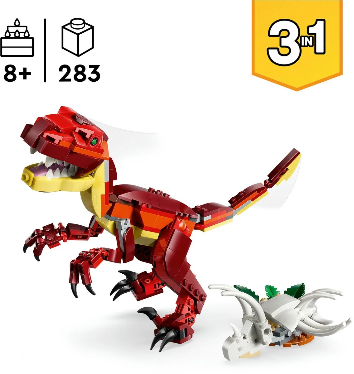 LEGO Creator 31379 Wilder Dinosaurussen 3-in-1 - Multicolor