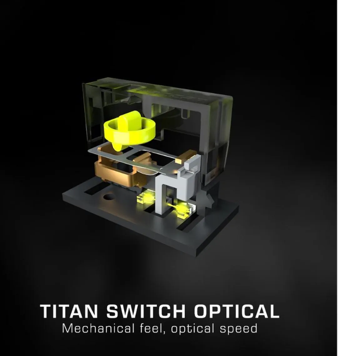 ROCCAT Burst Core Gaming Muis - 8500 DPI - Zwart