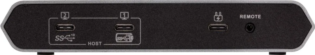 Aten US3342 USB-C Sharing Switch 2 Poorten - Aluminium/Zwart