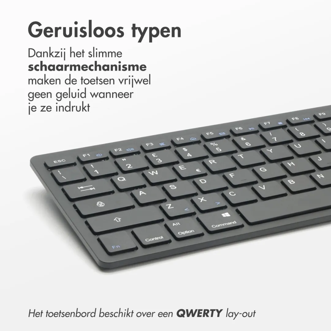 imoshion SH00069817 Draadloos Toetsenbord - Zwart