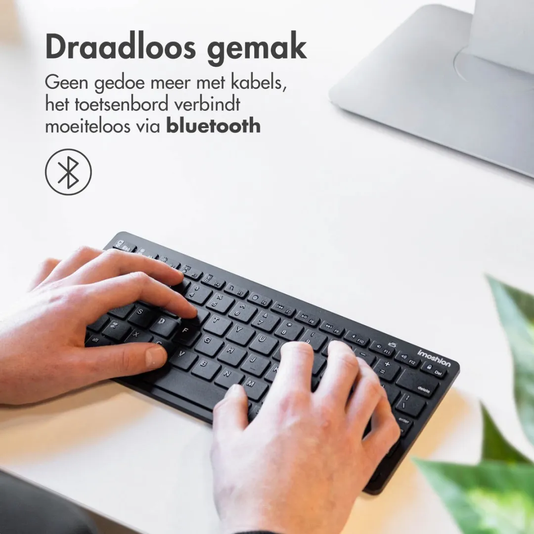 imoshion SH00069817 Draadloos Toetsenbord - Zwart
