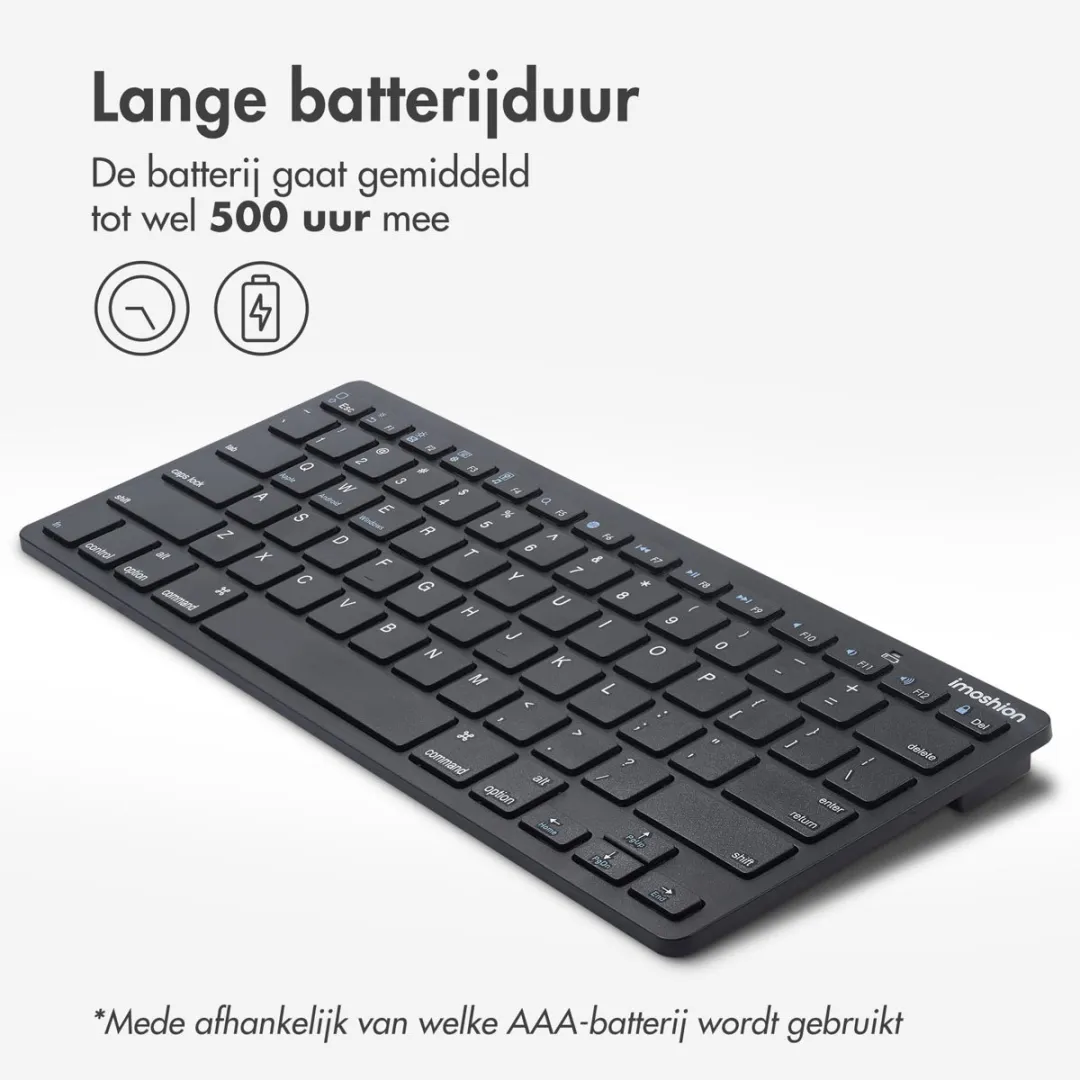 imoshion SH00069817 Draadloos Toetsenbord - Zwart