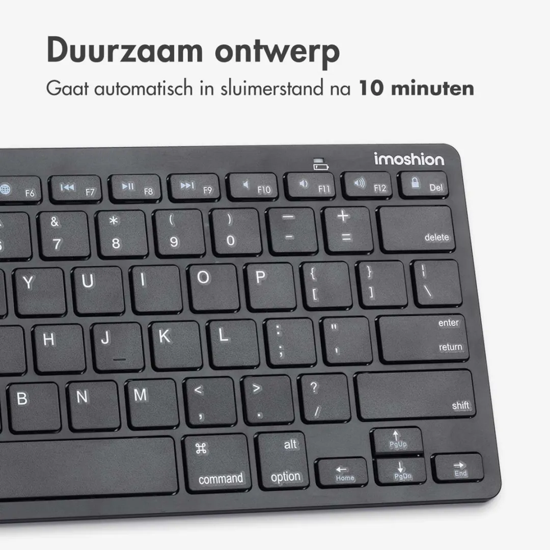 imoshion SH00069817 Draadloos Toetsenbord - Zwart - afbeelding 6 van 6
