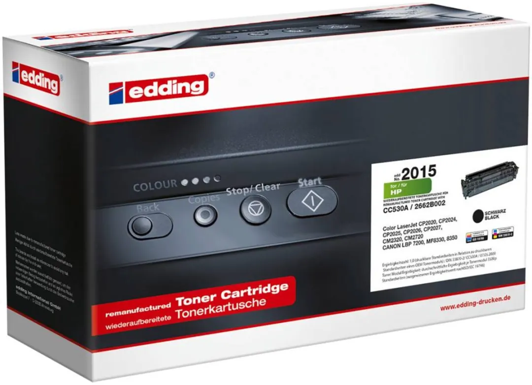 edding 18-2015 Tonercassette - 3500 Pagina's - Zwart