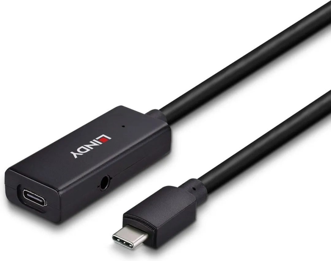 Lindy 43356 USB 3.2 Gen 1 Type-C Interface Hub - 5Gbit/s - Zwart - afbeelding 2 van 5
