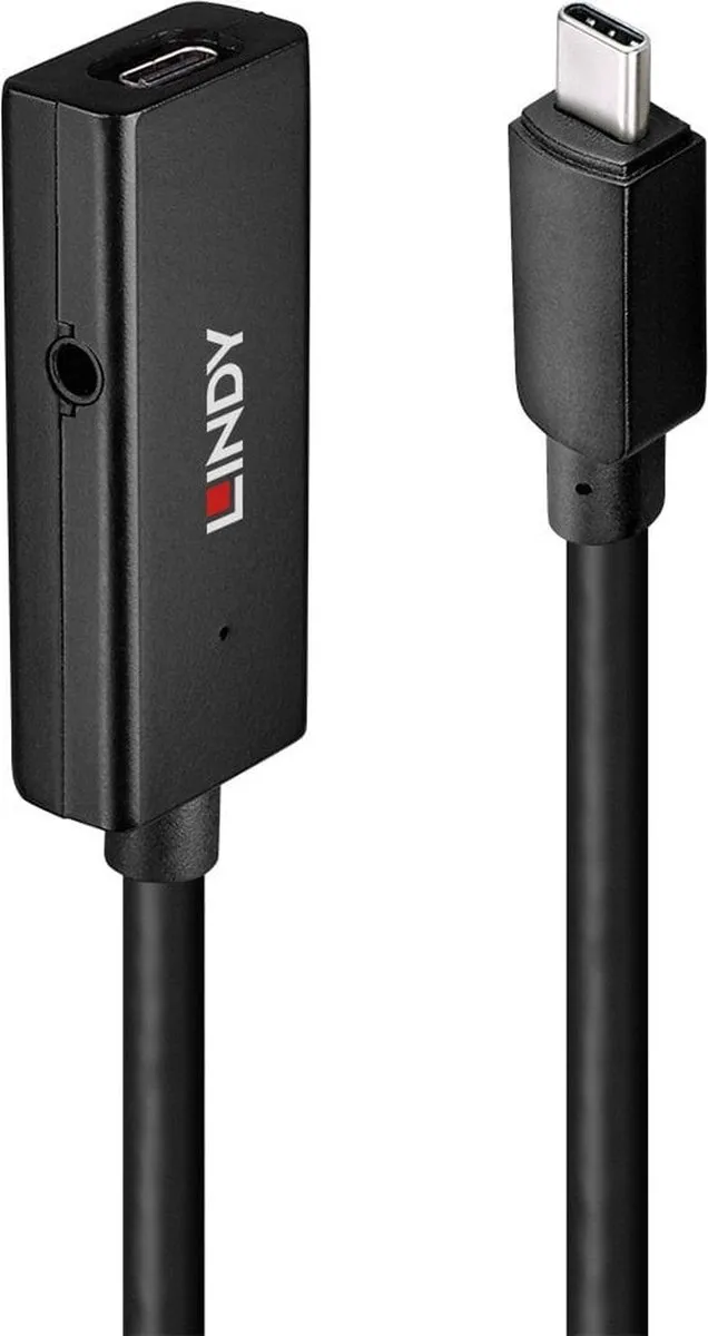 Lindy 43356 USB 3.2 Gen 1 Type-C Interface Hub - 5Gbit/s - Zwart - afbeelding 4 van 5