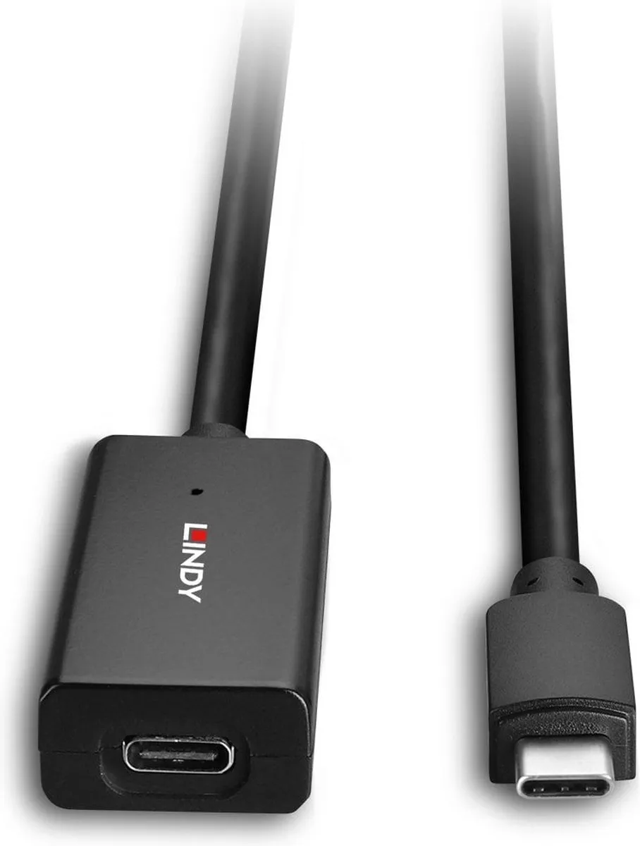 Lindy 43356 USB 3.2 Gen 1 Type-C Interface Hub - 5Gbit/s - Zwart - afbeelding 3 van 5