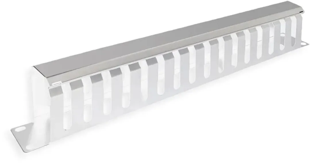 Value 19" Frontplaat 1 HE - 40x80mm - Grijs