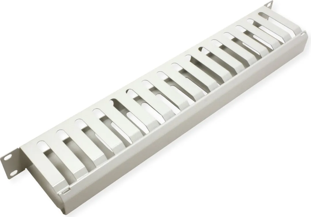 Value 19" Frontplaat 1 HE - 40x80mm - Grijs