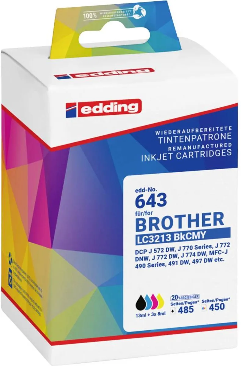 edding Inktcartridge 18-643 Compatibel
