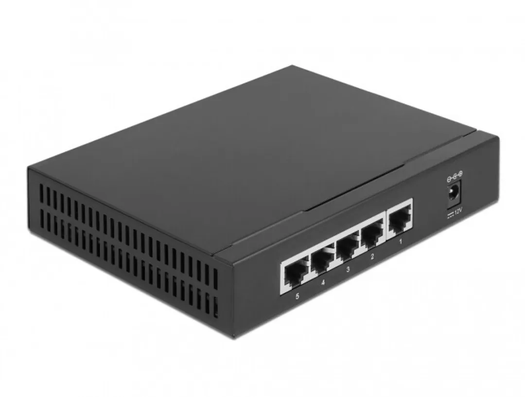 Delock 87781 5-poort 2.5 Gigabit Ethernet Switch