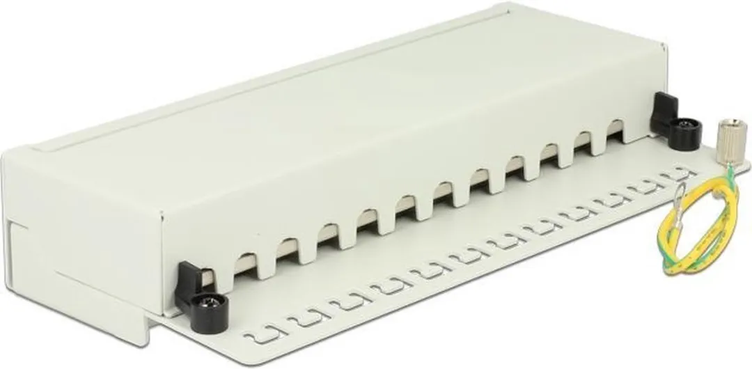 Delock 87292 RJ-45 LSA Wandbeugel - Grijs