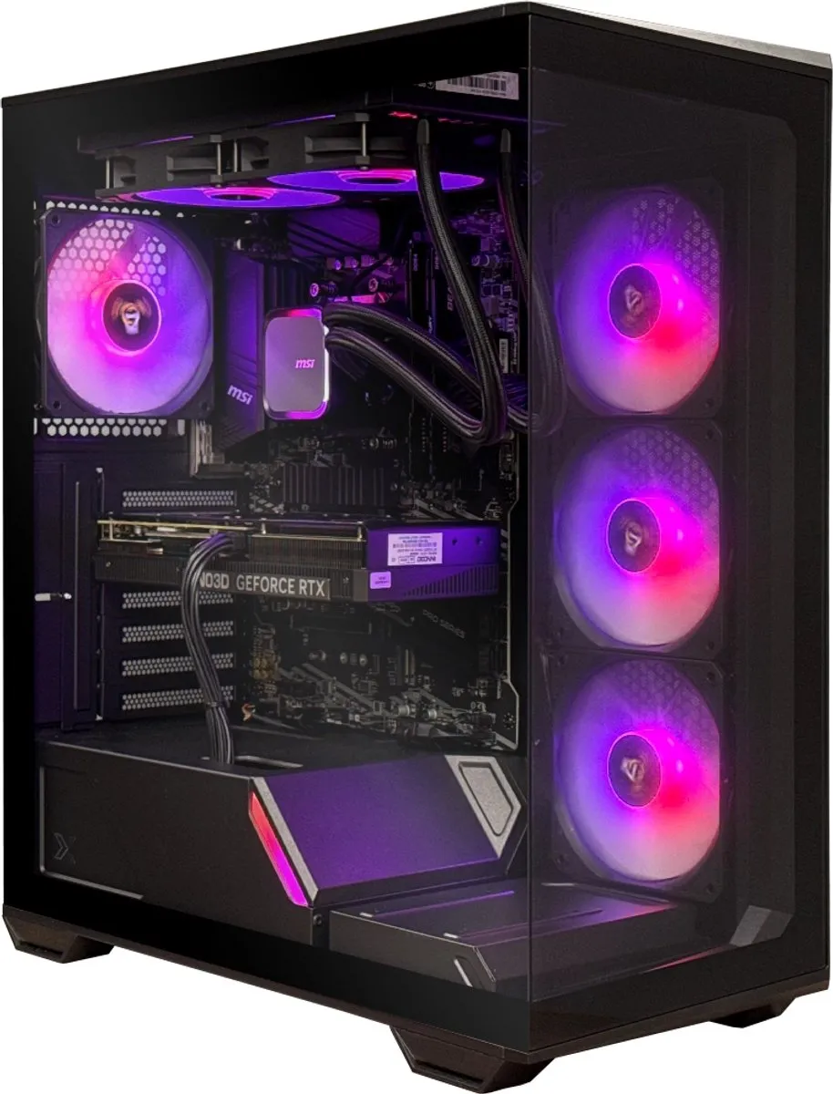 Xgaming Viper Gaming PC - AMD Ryzen 9 9900X - Nvidia GeForce RTX 5070 12GB - 64GB DDR5 - 2TB NVME SSD