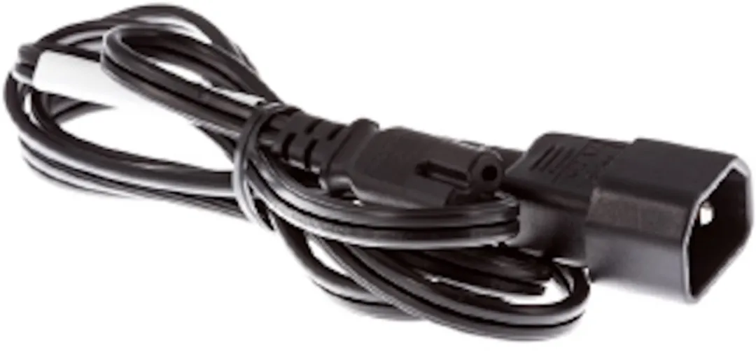 Zebra CS-CC6-IEC Voedingskabel C7-C14 - Zwart