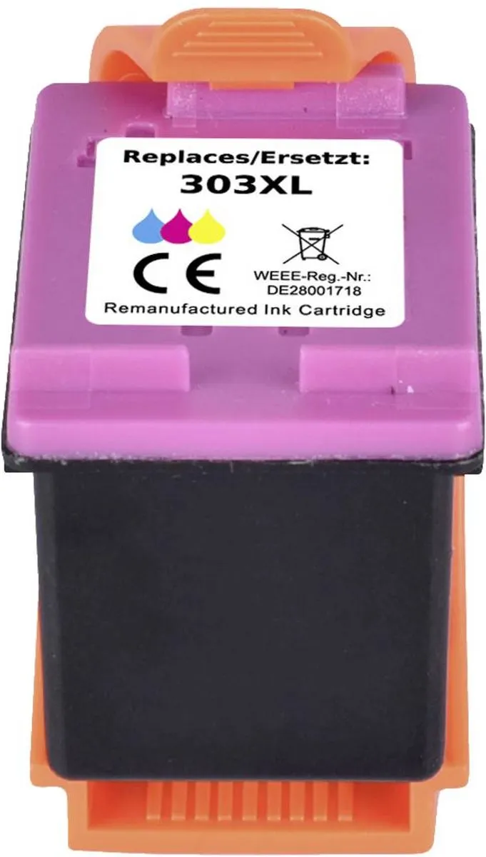 Renkforce Inktcartridge RF-5705438 - Cyaan/Magenta/Geel - HP 303XL