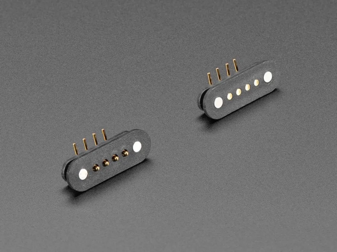 Adafruit 5358 Magnetische Connector 4pin - Gebogen
