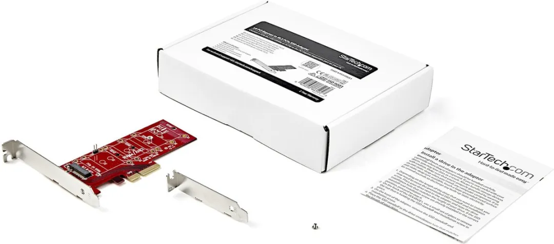 Startech PEX4M2E1 PCIe Adapter - M.2 NGFF SSD