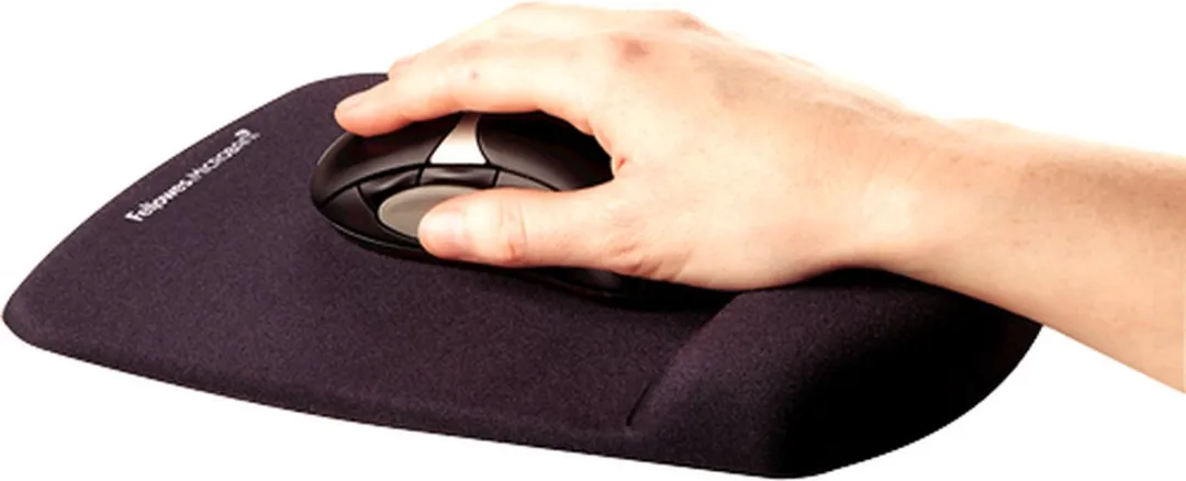 Fellowes PlushTouch Muismat - Zwart