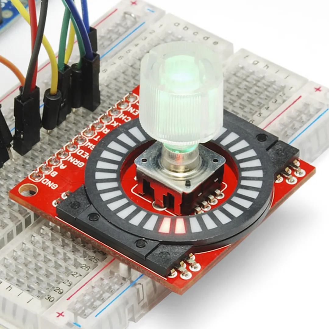 Clear Plastic Knob Sparkfun COM-10597