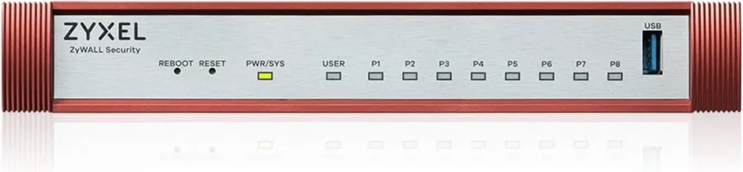 Zyxel USG Flex 100HP Firewall - 8 Poorten - Wit