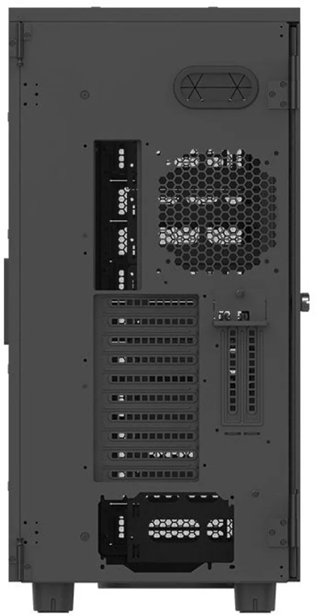 Thermaltake AX700 TG Tower - 12x 3.5" - Zwart