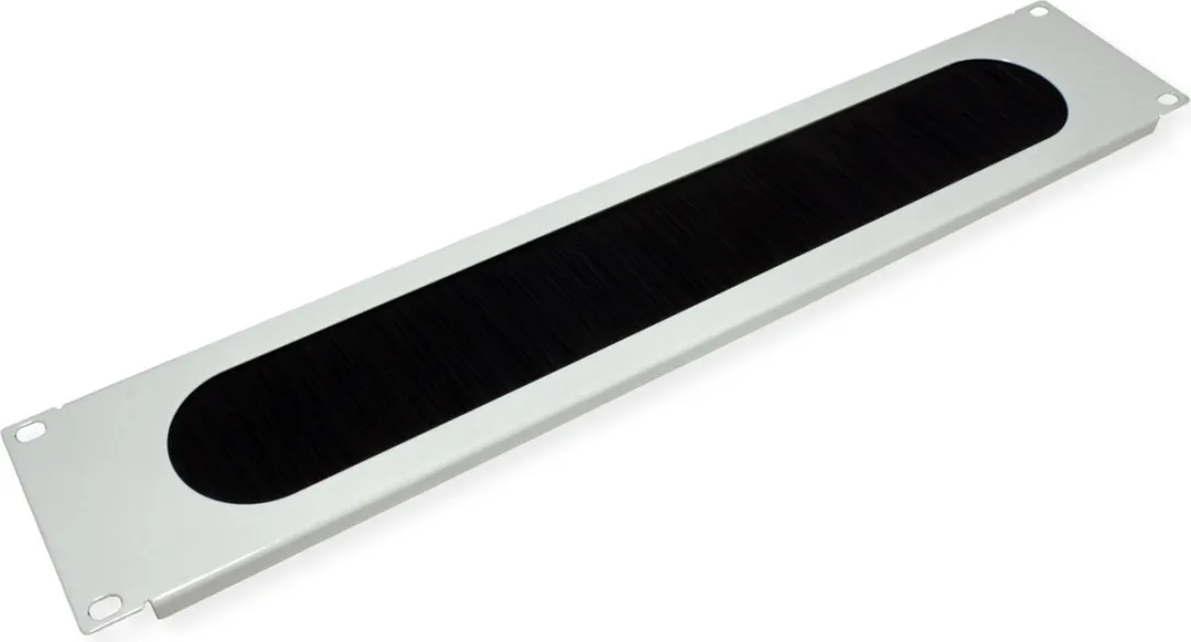 Value 19" Kabeldoorvoerstrook 2HE - grijs