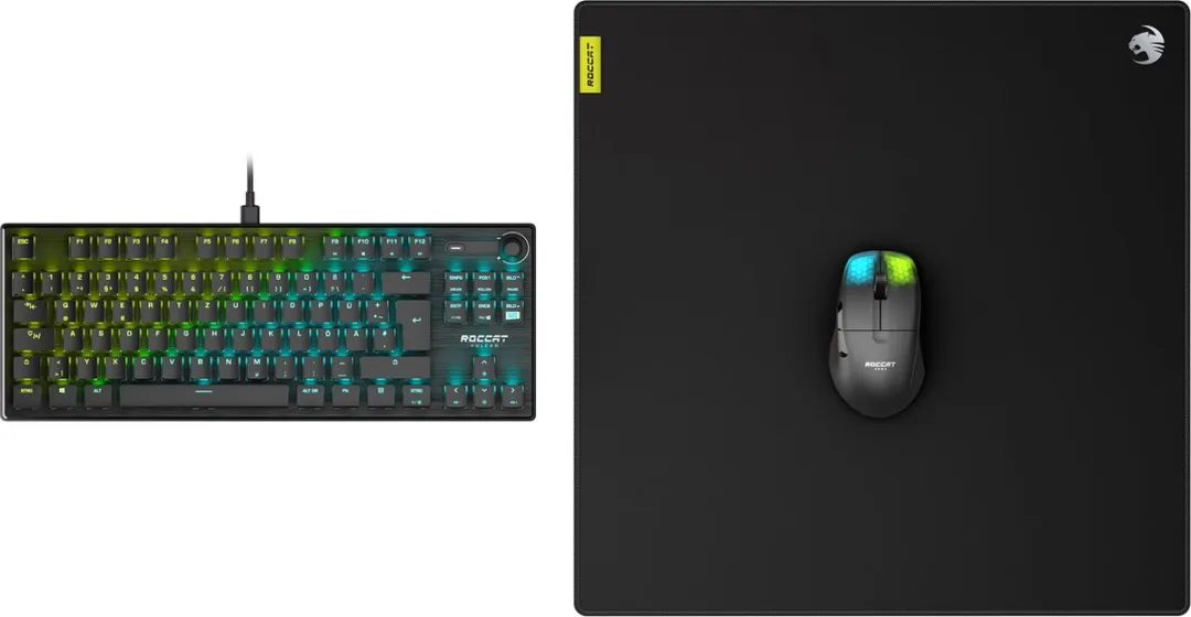 Roccat Sense Pro SQ Vierkant - Gaming muismat - Zwart