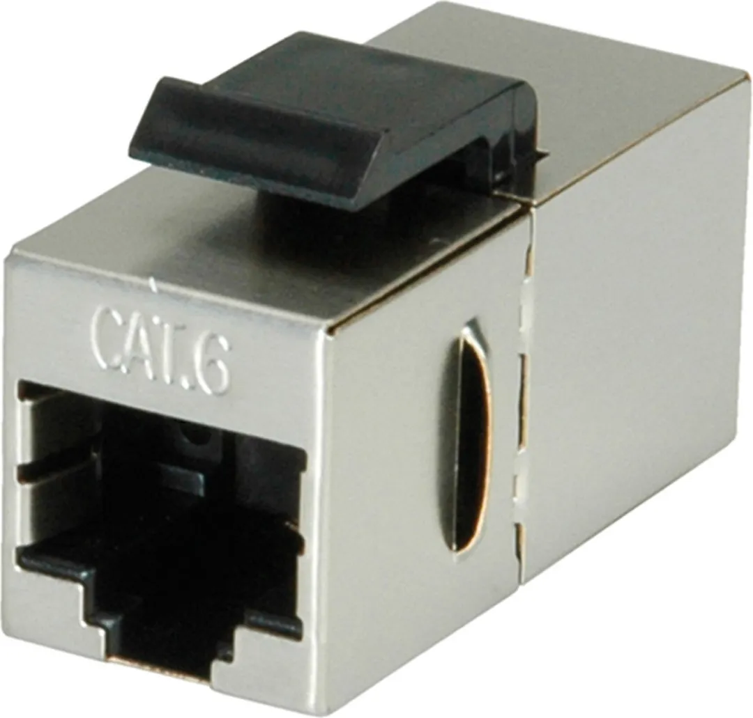 Value RJ-45 Keystone Koppelstuk Cat.6 Afgeschermd - Zilver