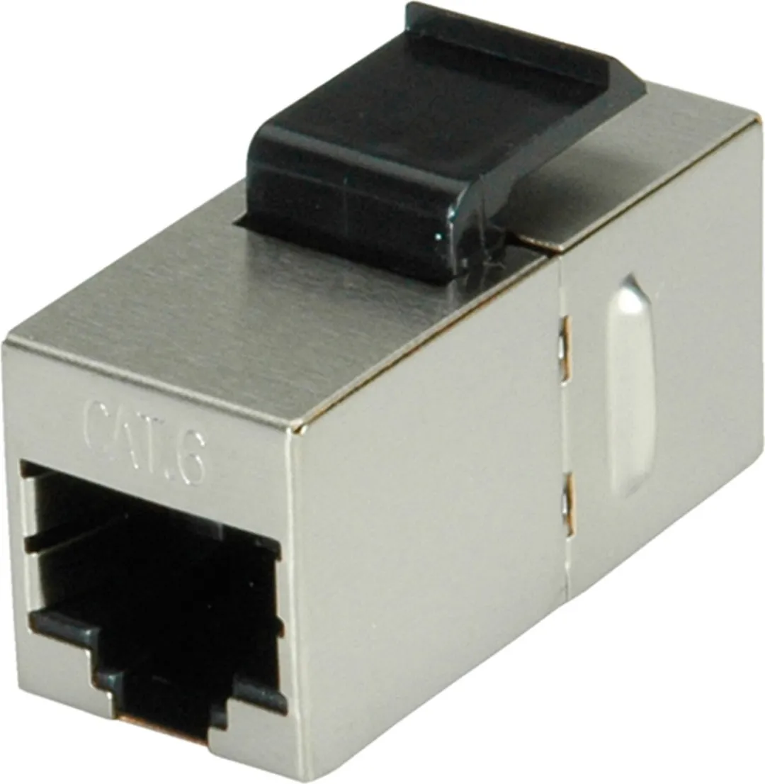 Value RJ-45 Keystone Koppelstuk Cat.6 Afgeschermd - Zilver