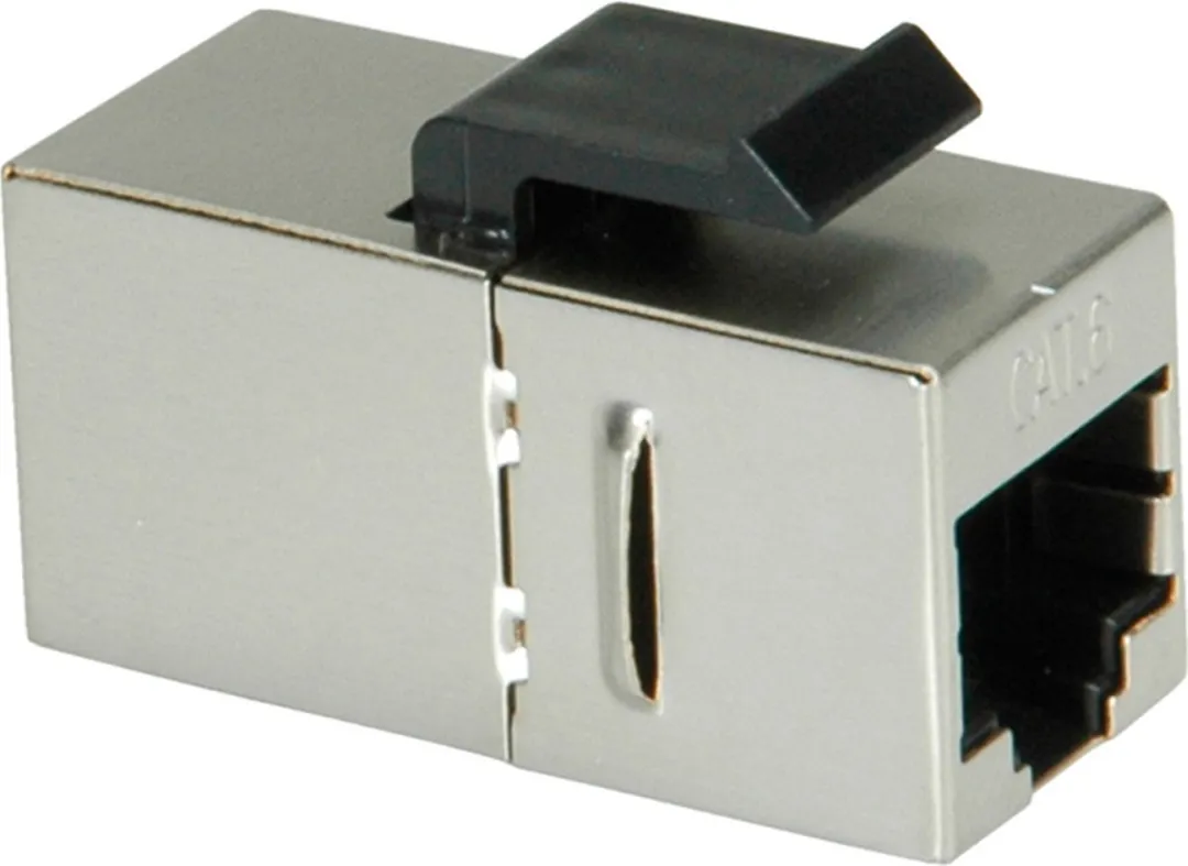 Value RJ-45 Keystone Koppelstuk Cat.6 Afgeschermd - Zilver