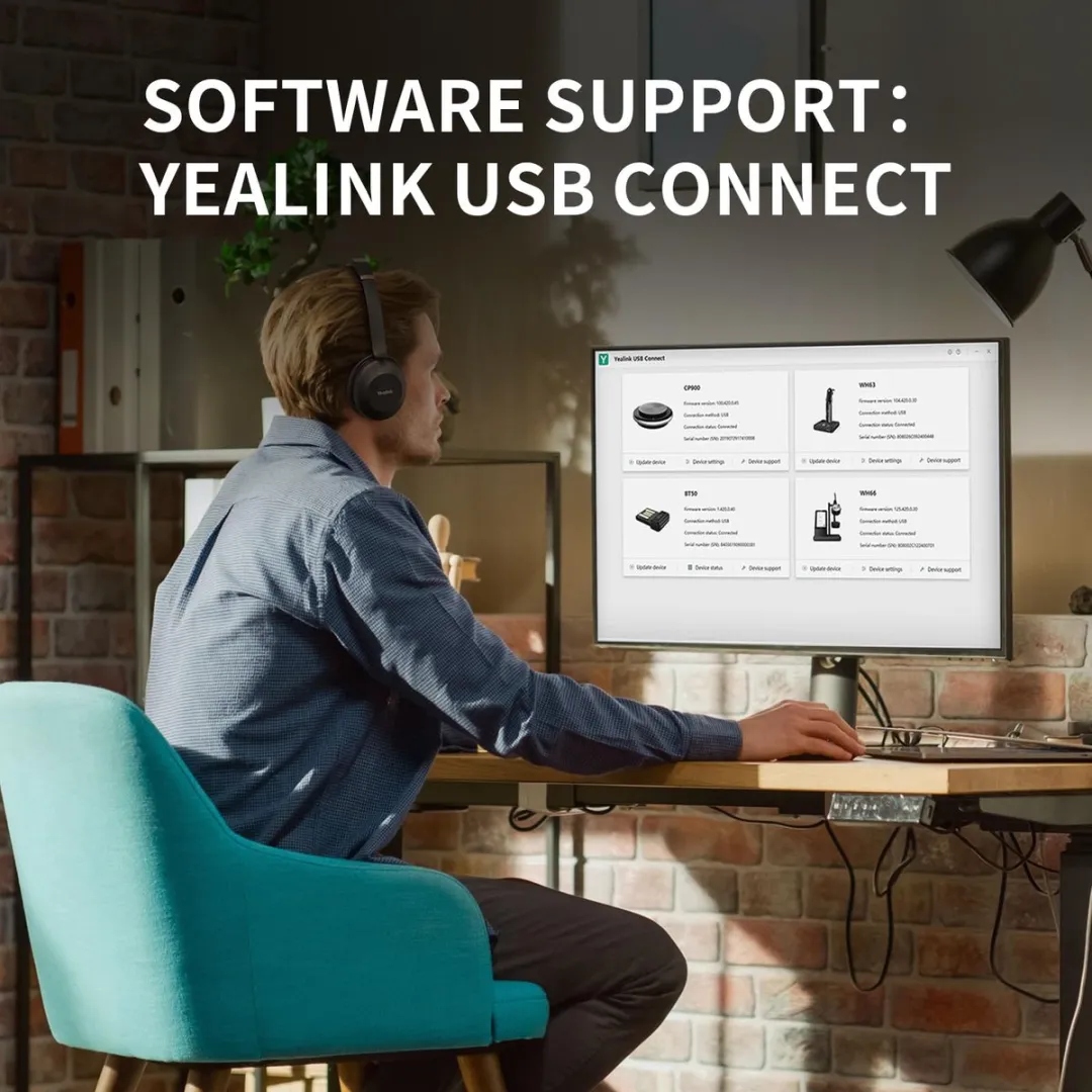 Yealink UH37 Mono Teams Headset - USB - Zwart