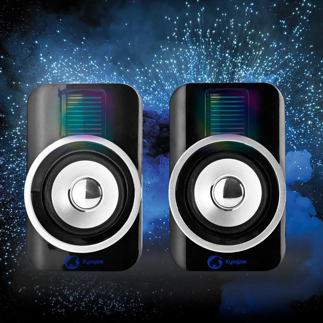 Nedis GSPR20020BK Gaming Speaker 30W RGB - Zwart - afbeelding 6 van 6