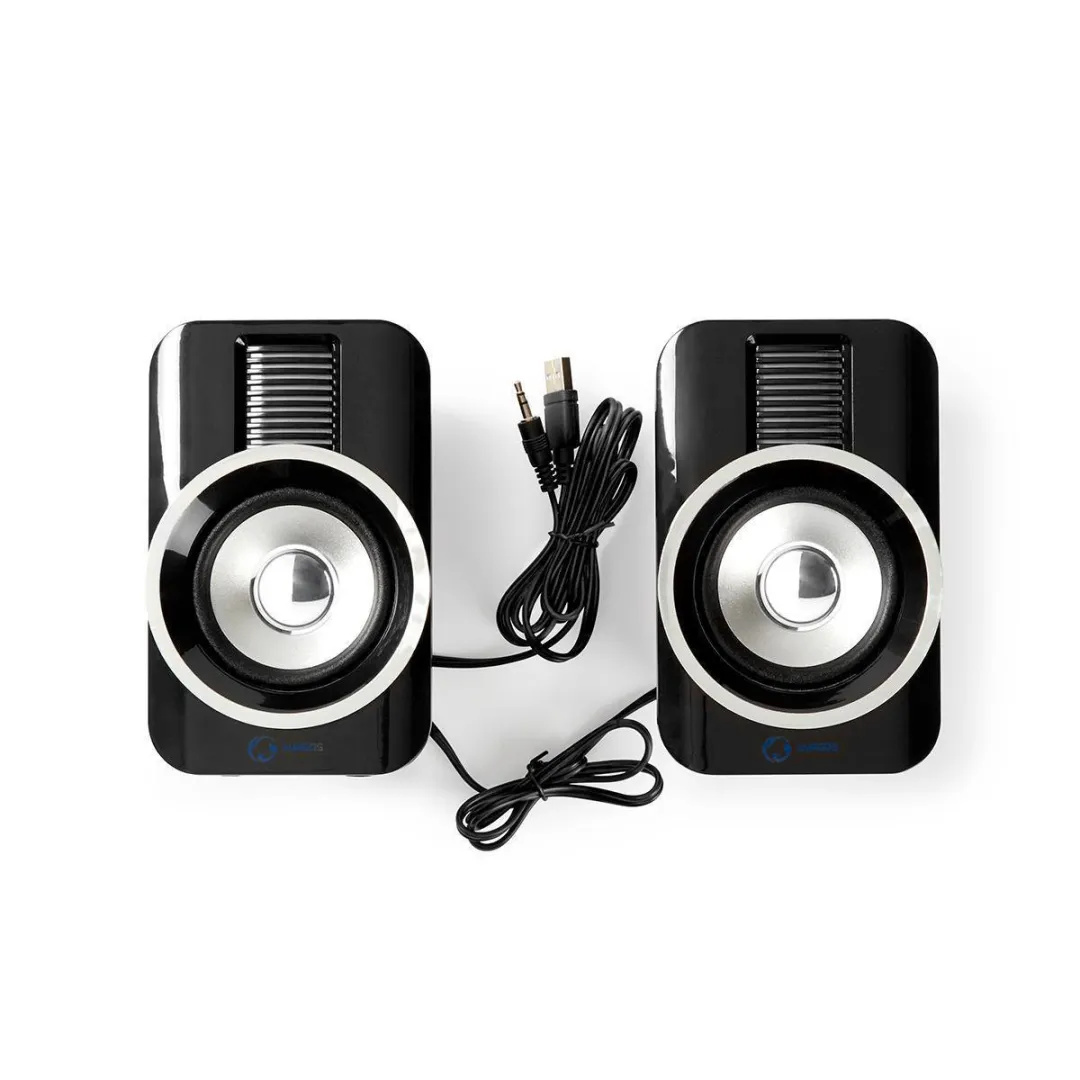 Nedis GSPR20020BK Gaming Speaker 30W RGB - Zwart