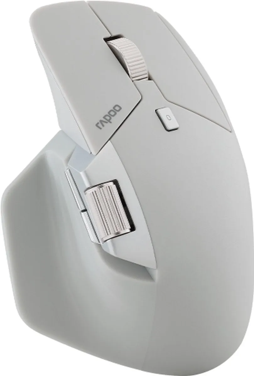 Rapoo MT760L Draadloze Muis - 3200 DPI - Grijs - afbeelding 4 van 5