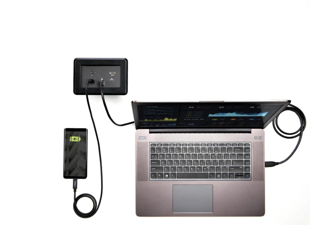 Startech MOD4DOCKACPD Laptop Docking Module - Zwart