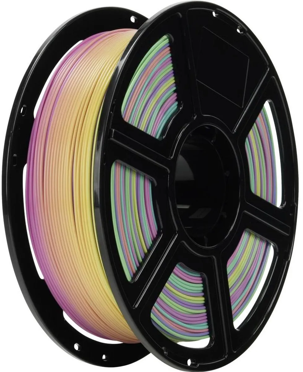 Renkforce RF-6838890 PLA Filament 1.75mm 1kg Regenboog