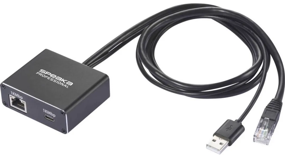 SpeaKa Professional SP-GNS-200 Netwerkadapter USB-C naar RJ45 1 Gbit/s