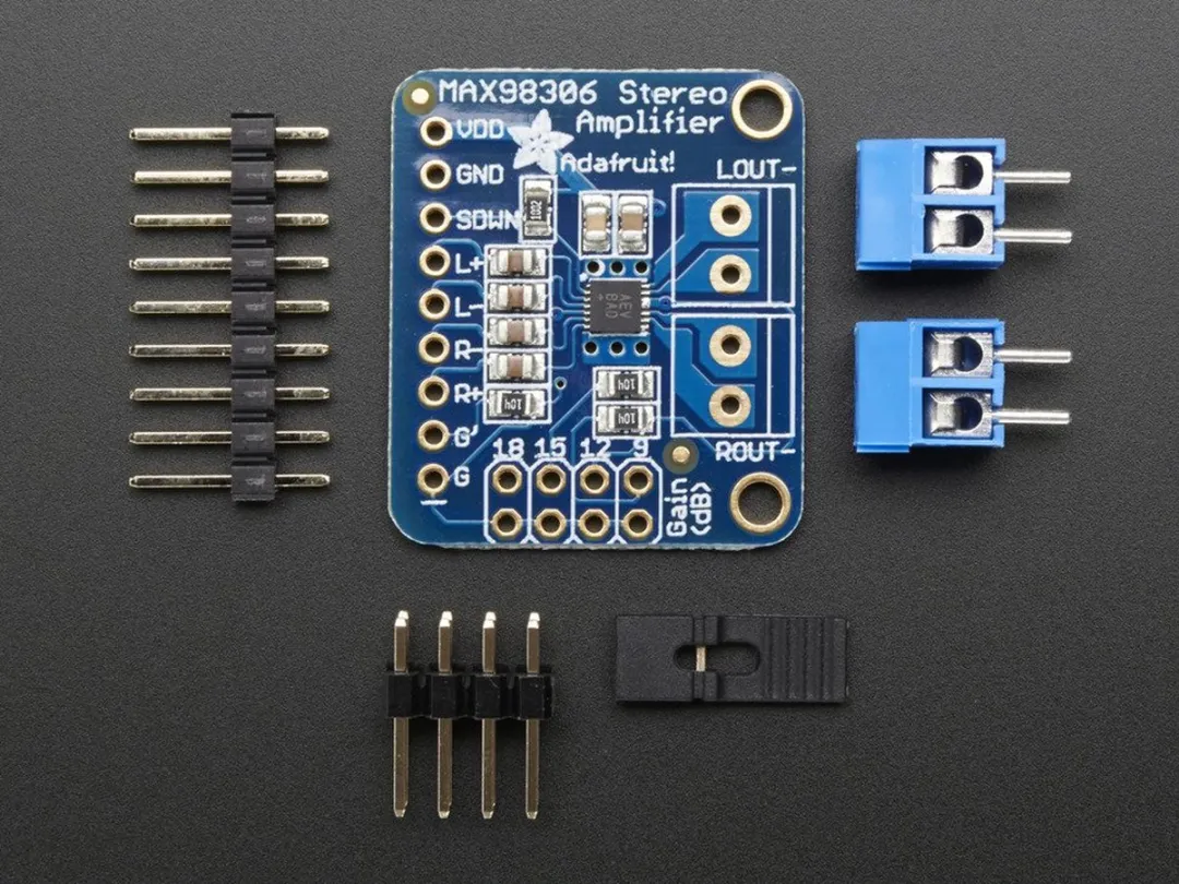 Adafruit MAX98306 Stereo Audioversterker 3.7W