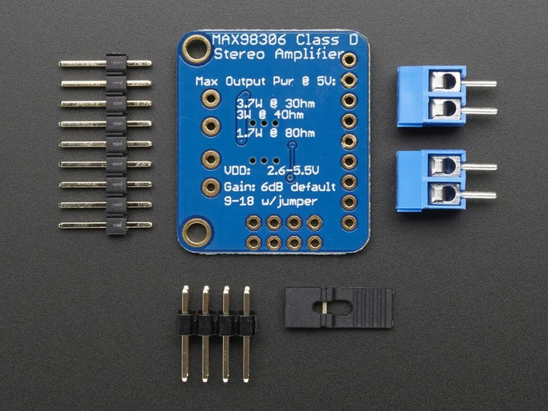 Adafruit MAX98306 Stereo Audioversterker 3.7W