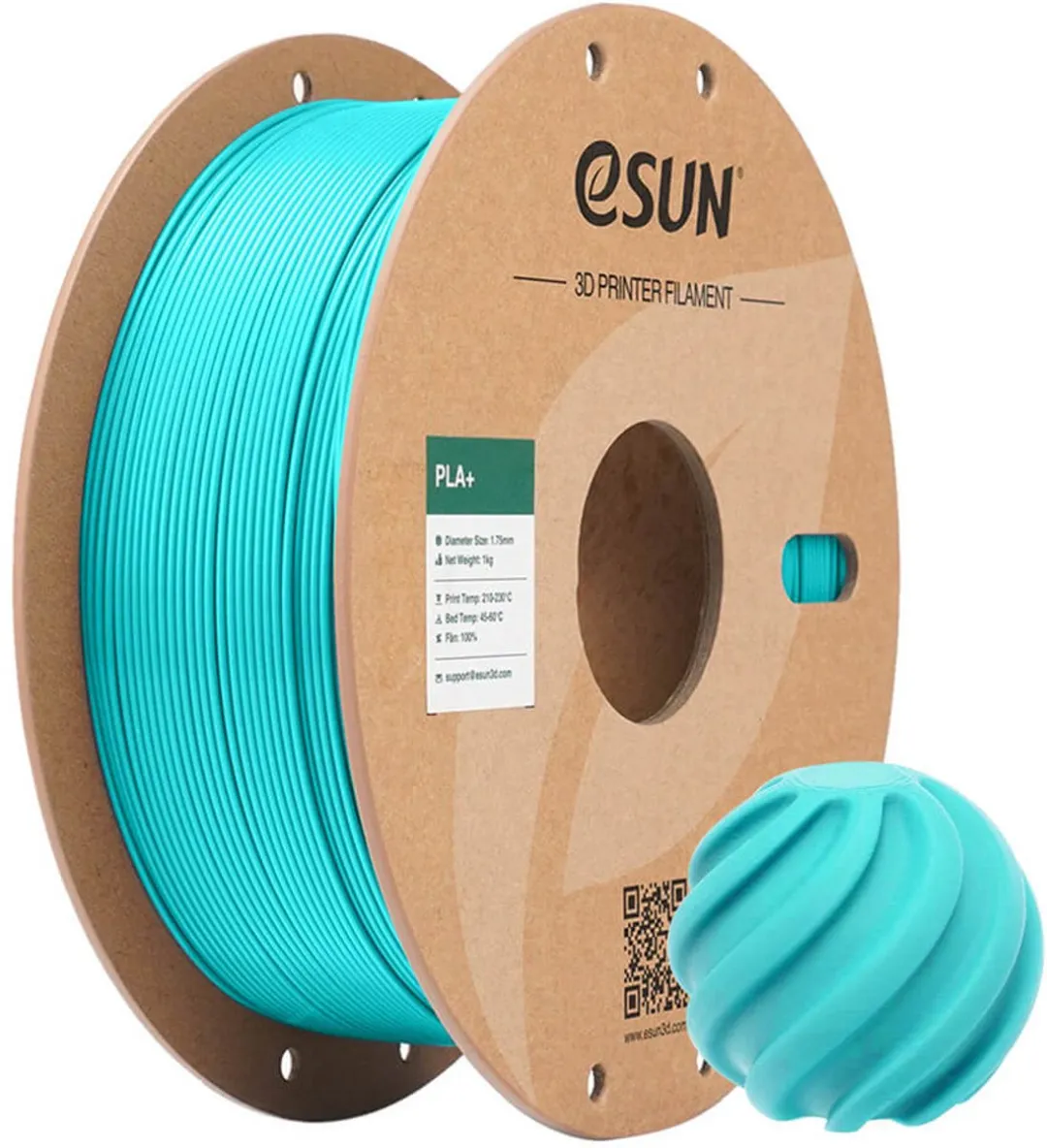 ESUN PLA+ Aqua 1.75mm 3D Printerfilament 1kg