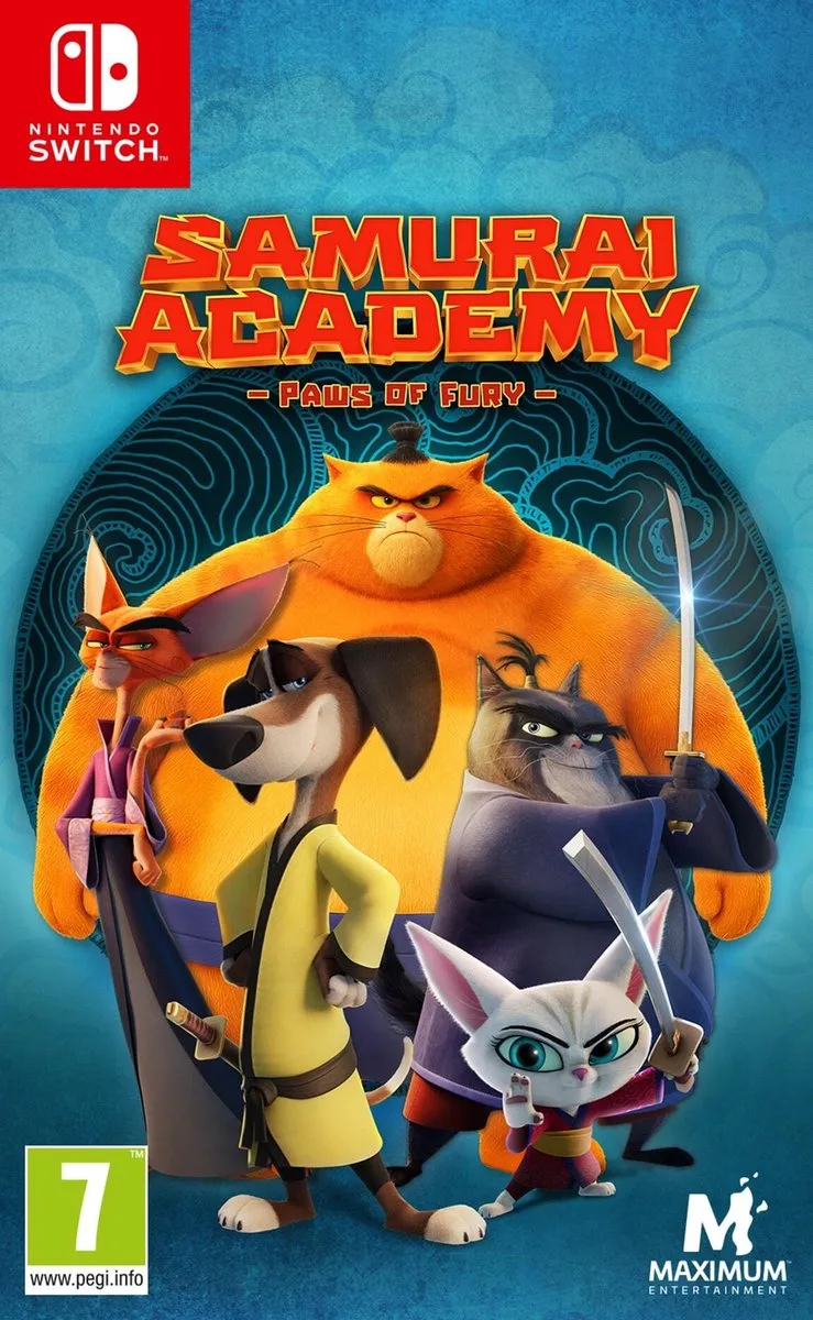 Mindscape Samurai Academy Paws of Fury Nintendo Switch