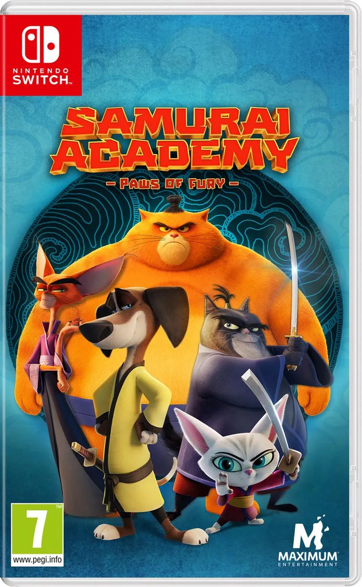 Mindscape Samurai Academy Paws of Fury Nintendo Switch