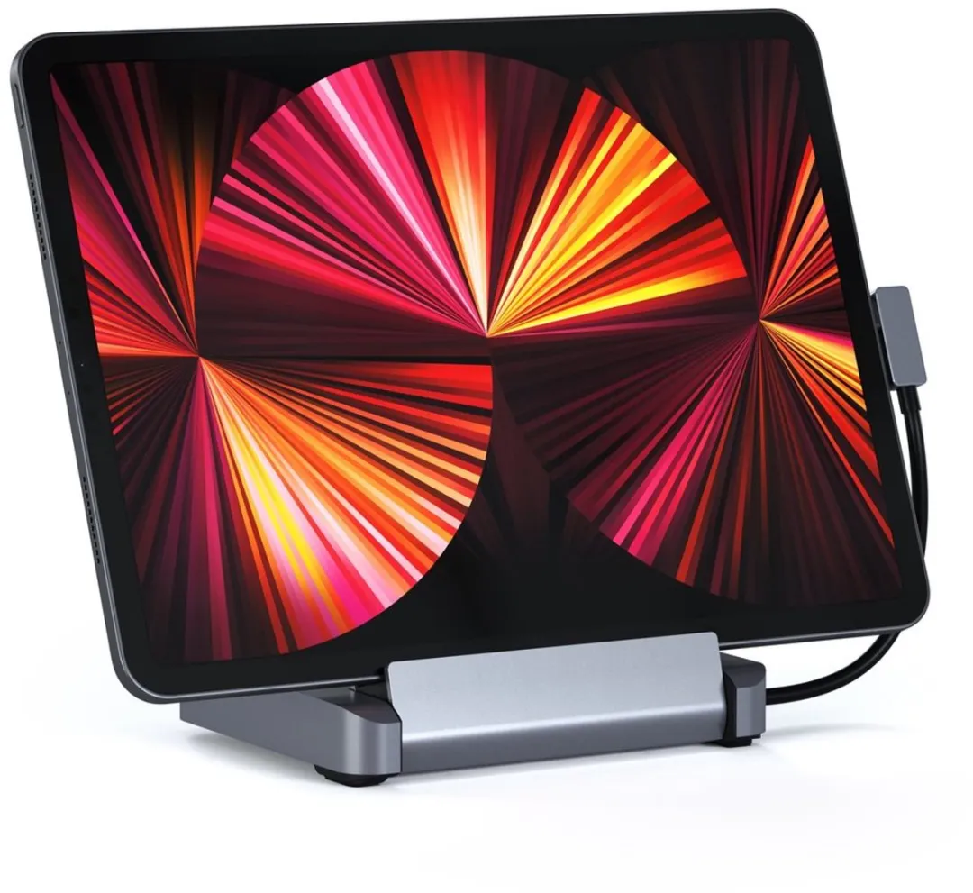 Satechi ST-TCSHIPM Aluminum Stand Hub iPad Pro - Grijs - afbeelding 6 van 6