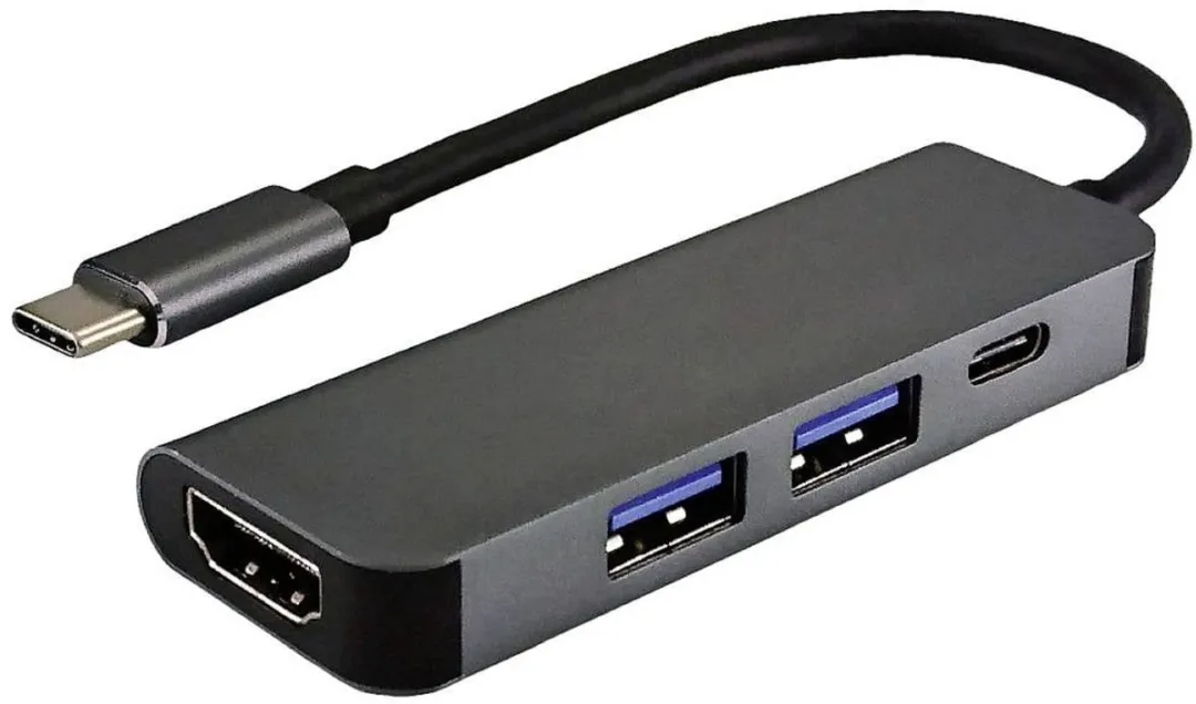 Value VALUE 12.99.1042 USB-C Dockingstation - 4K HDMI - 2x USB-A/Type-C PD - Zwart - afbeelding 6 van 6