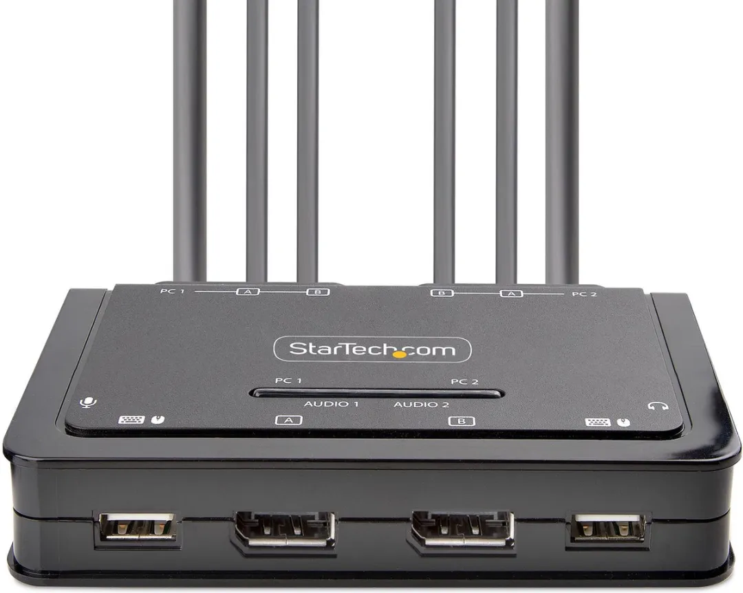 Startech C2-DD46-UA2-CBL-KVM KVM-Schakelaar - 1,5m - Zwart