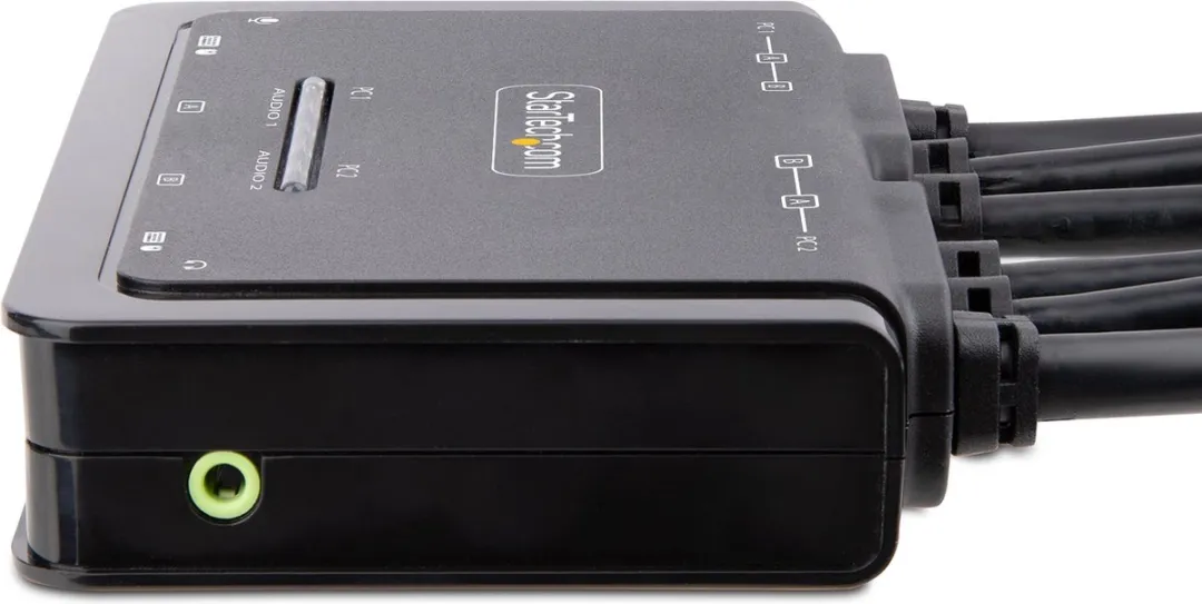 Startech C2-DD46-UA2-CBL-KVM KVM-Schakelaar - 1,5m - Zwart